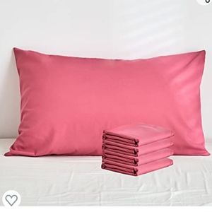 4 Pack Microfiber Cooling Pillow Cases Queen Size